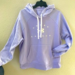 Under Armour women’s lavender hoodie! Size XL. Like New!